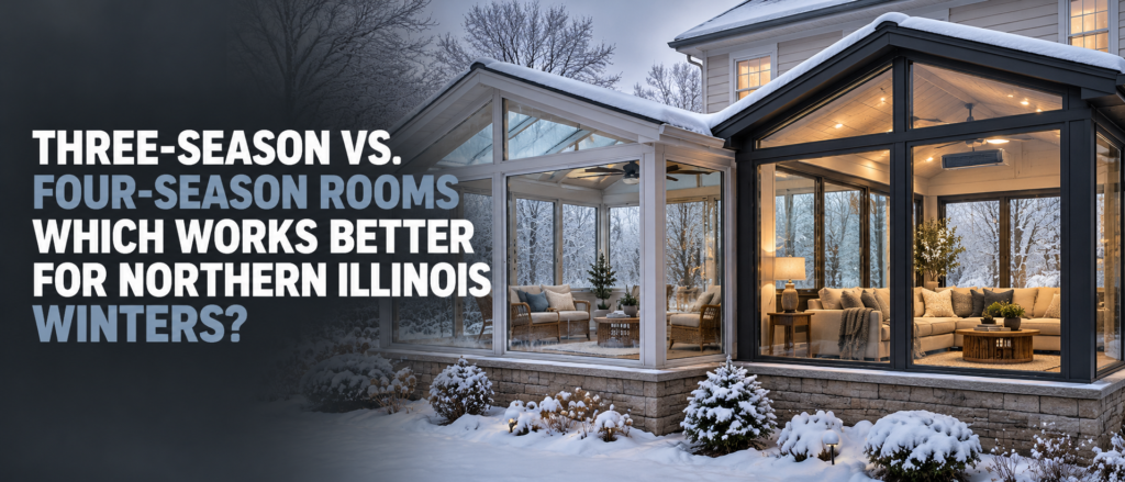 Three-Season vs. Four-Season Rooms Which One Works Better for Northern Illinois Winters